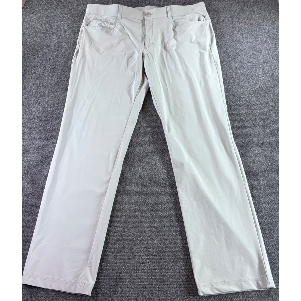 Callaway Golf Pants Mens 38x32 Gray Performance 5-Pocket Trousers Activewear